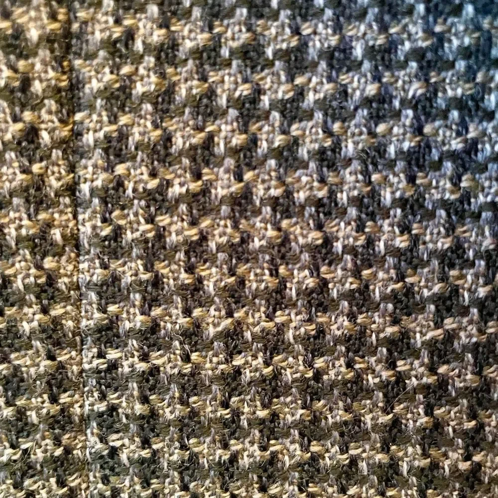 Vintage Classic Men's Houndstooth Blazer in Black and White 38R
